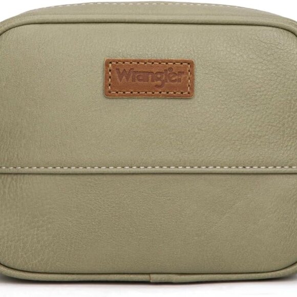 Trendy Wrangler Mini Crossbody Purse - Stylish Aztec Pattern & Adjustable Strap - Picture 1 of 6